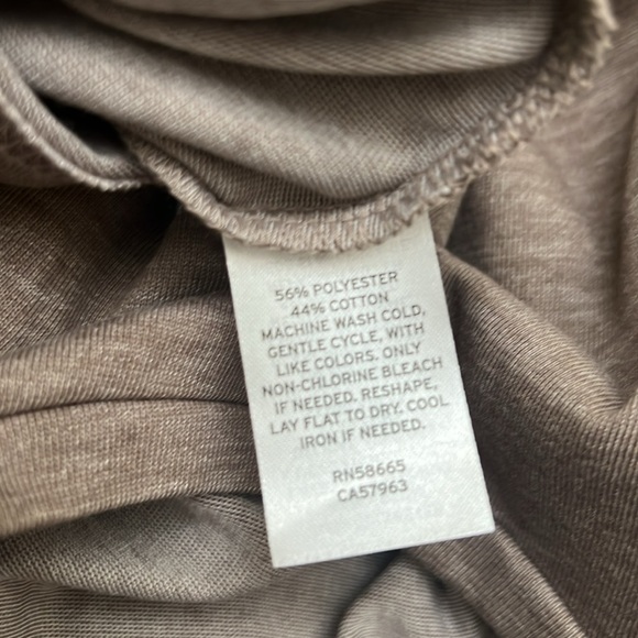 MELROSE AND MARKET Leith Ruched Body-Con Sleeveless Dress Medium Heather Brown - Picture 9 of 11